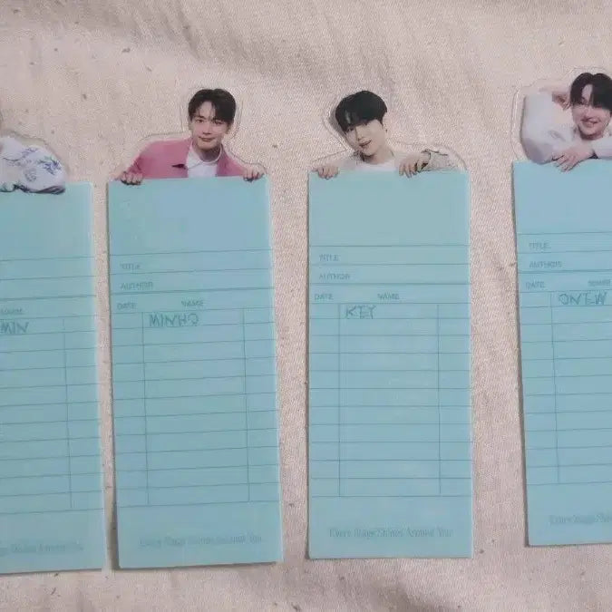 [BUNJANG] SHINee Oneweek One (O.O.O) Concert Essay Digital Code Bookmark Bundle Set / 샤이니 콘서트 오이콘 ESSAY 디지털코드 책갈피 일괄
