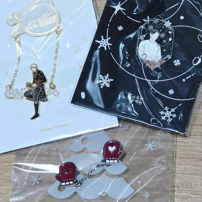 [BUNJANG] Kim Junsu Xiah Butterfly Unsealed Bundle Set 3 Types / 김준수 눈콘 뱃지 3종 일괄 샤슾 시아준수
