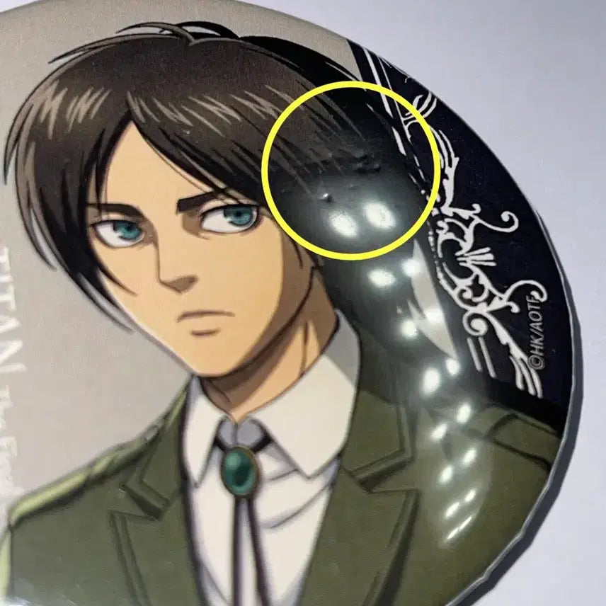[BUNJANG] Attack on Titan Eren Levi Can Badge Bundle Set / 진격의 거인 에렌 리바이 캔뱃지 일괄