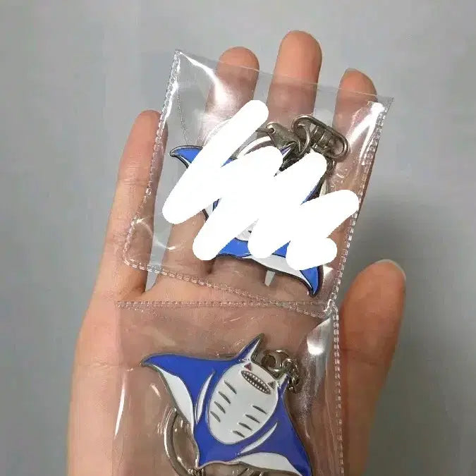 [BUNJANG] VINCENZO PADO 5 Ray Charm (Blue) / 빈첸 파도5 가오리 키링(파랑)