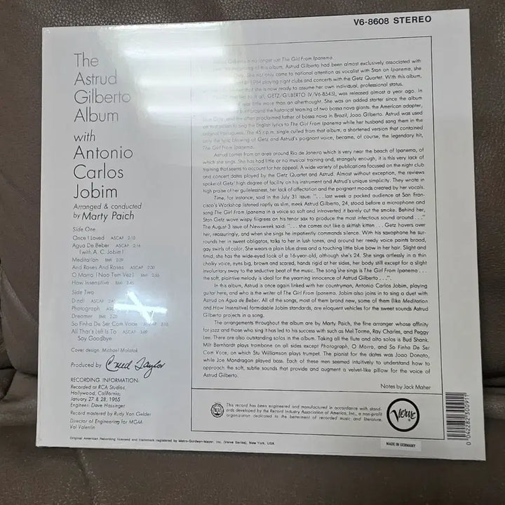 [BUNJANG] Astrud Gilberto LP / 아스트러드 질베르로 LP