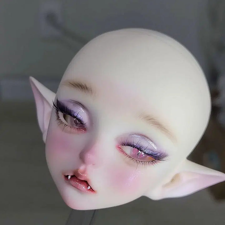 [BUNJANG] MSD Size Ball-Jointed Doll Head (1/4 Scale) - Made-up / 구관 MSD 화장된 헤드 구체관절인형 머리 1/4