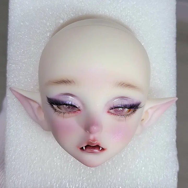 [BUNJANG] MSD Size Ball-Jointed Doll Head (1/4 Scale) - Made-up / 구관 MSD 화장된 헤드 구체관절인형 머리 1/4