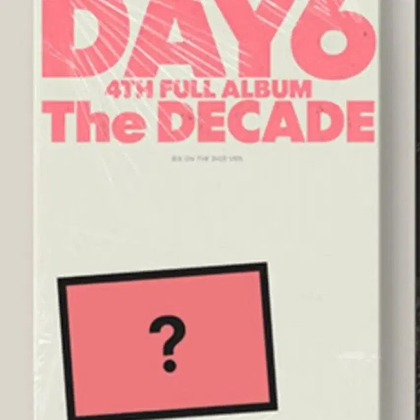 [BUNJANG] Day6 The Decade DICE Version Sealed Album / 데이식스 더 데케이드 The decade 미개봉 앨범 다이스버전