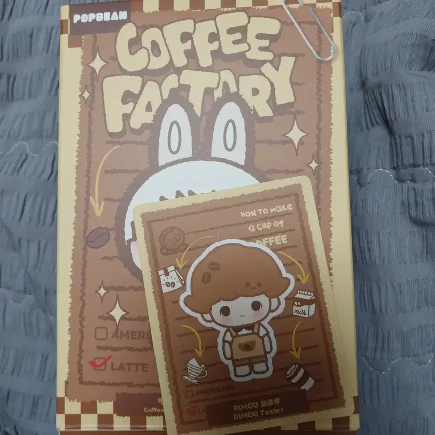[BUNJANG] Pop Mart Coffee Factory DingMo Kiri Doll / 팝마트  커피 팩토리 딩모 키리인형 새상품