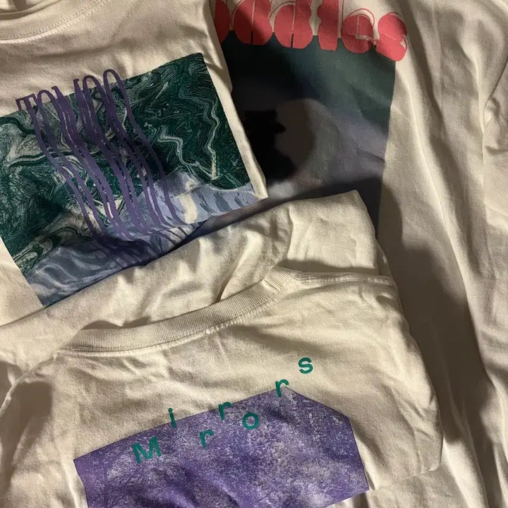 [BUNJANG] TOMOO T-Shirt Set (XL) / TOMOO 토모오 티셔츠 3종
