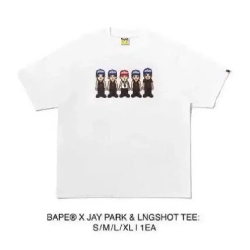 [BUNJANG] Longshot Bape Collaboration T-Shirt / 롱샷 베이프 티셔츠 양도 판매