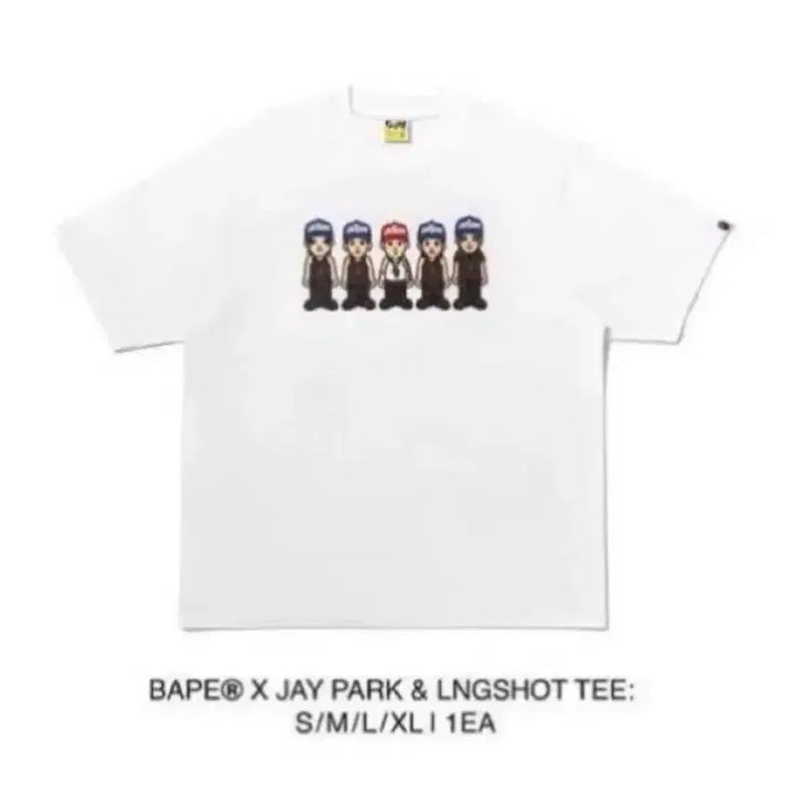 [BUNJANG] Longshot Bape Collaboration T-Shirt / 롱샷 베이프 티셔츠 양도 판매