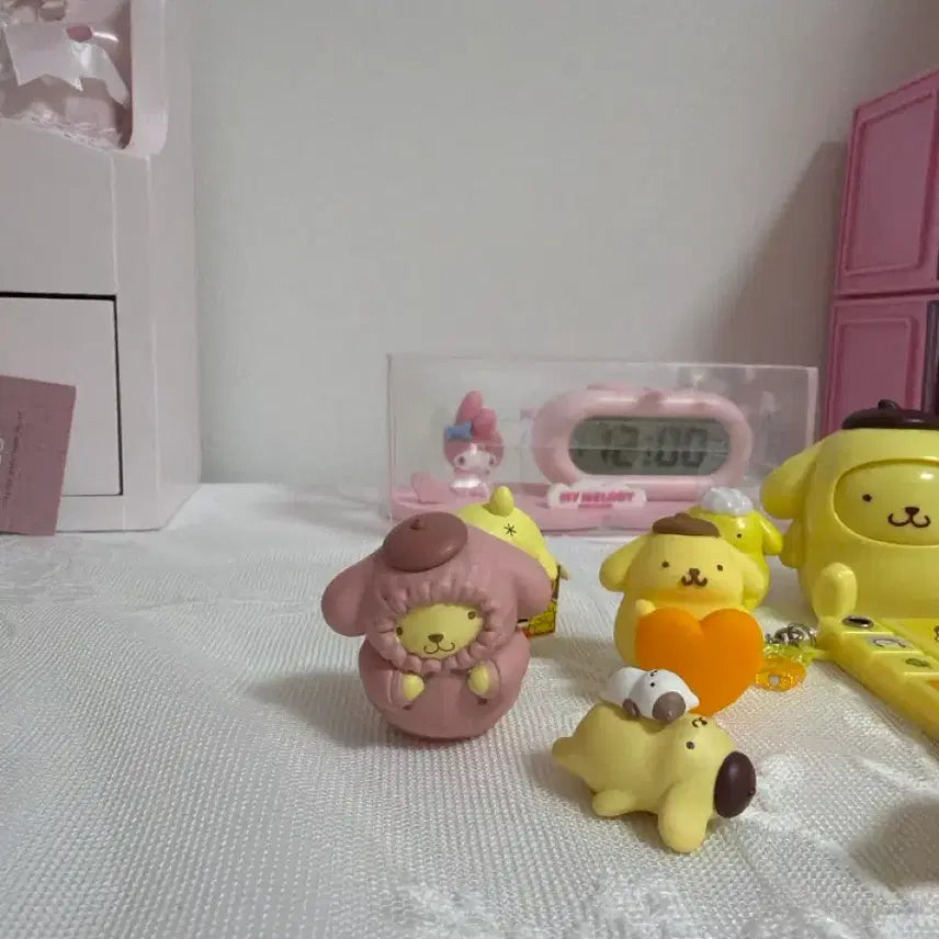 [BUNJANG] Pochacco Pompompurin Gachapon Mirror Goods Set Bundle / 폽푸푸린 가챠 거울 굿즈 세트 일괄