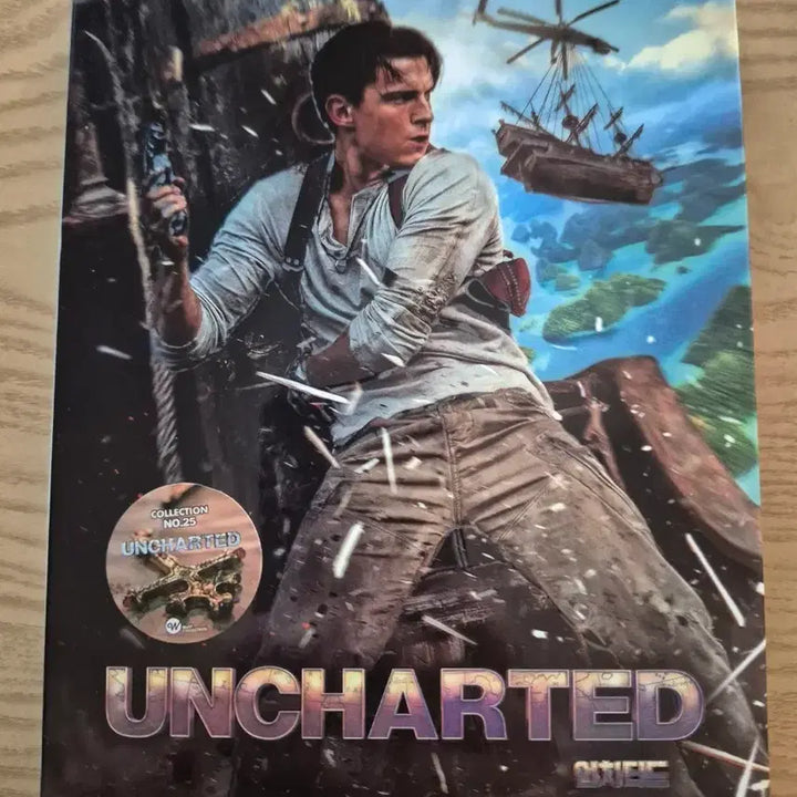 [BUNJANG] Uncharted 4K Full Slip Steelbook Blu-ray / 언차티드 4K 풀슬립 스틸북 블루레이