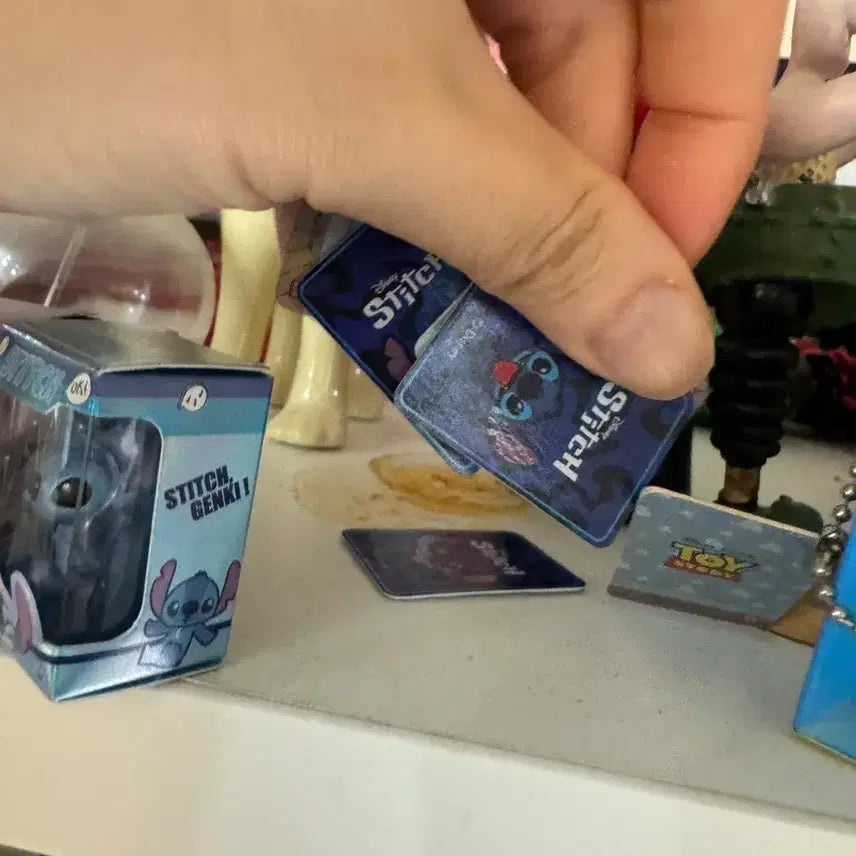 [BUNJANG] Disney Stitch &amp; Angel Figure 3-Set / 디즈니 스티치 피규어 3종 세트