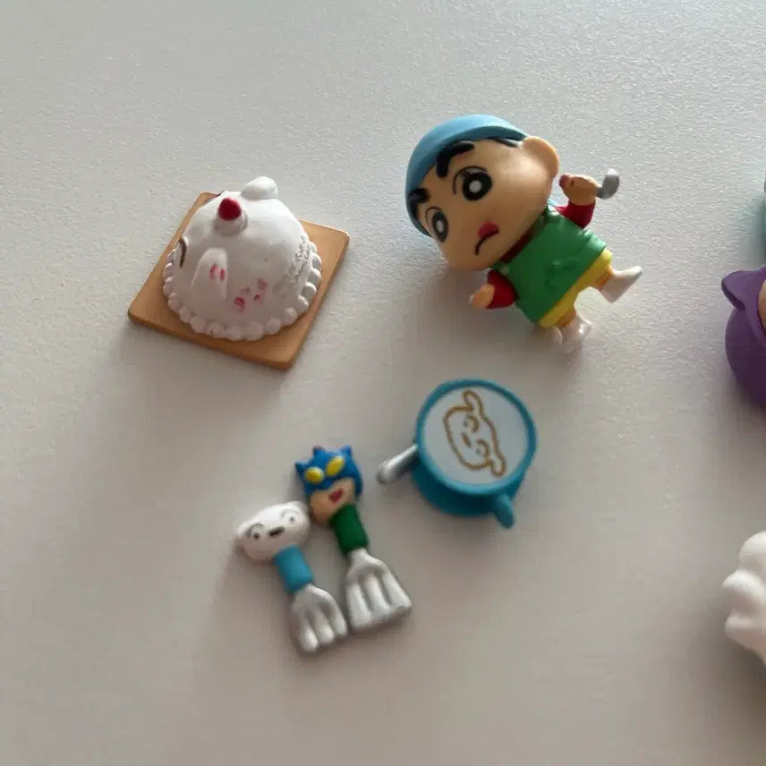 [BUNJANG] Crayon Shin-chan Cooking Gacha Full Set / 짱구 요리가챠 풀세트