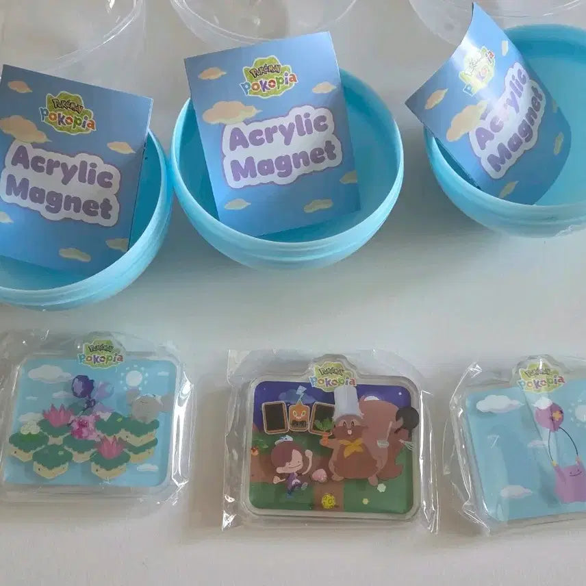 [BUNJANG] POCOPIA Popup Acrylic Magnet / 포코피아 팝업 아크릴 마그넷