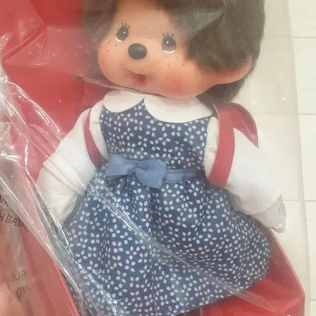 [BUNJANG] Monchhichi School Backpack Reproduction Version / 몬치치 란도셀 여학생 복각버전