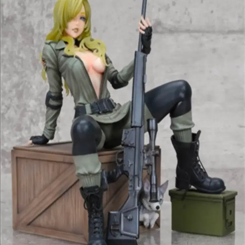 [BUNJANG] Kotobukiya Metal Gear Solid Sniper Wolf 1/7 Scale Figure (Official, Unsealed, Mint Condition) / [정품/미개봉/초S급] 코토부키야 메탈기어솔리드 미소녀 스나이퍼 울프 1/7 피규어