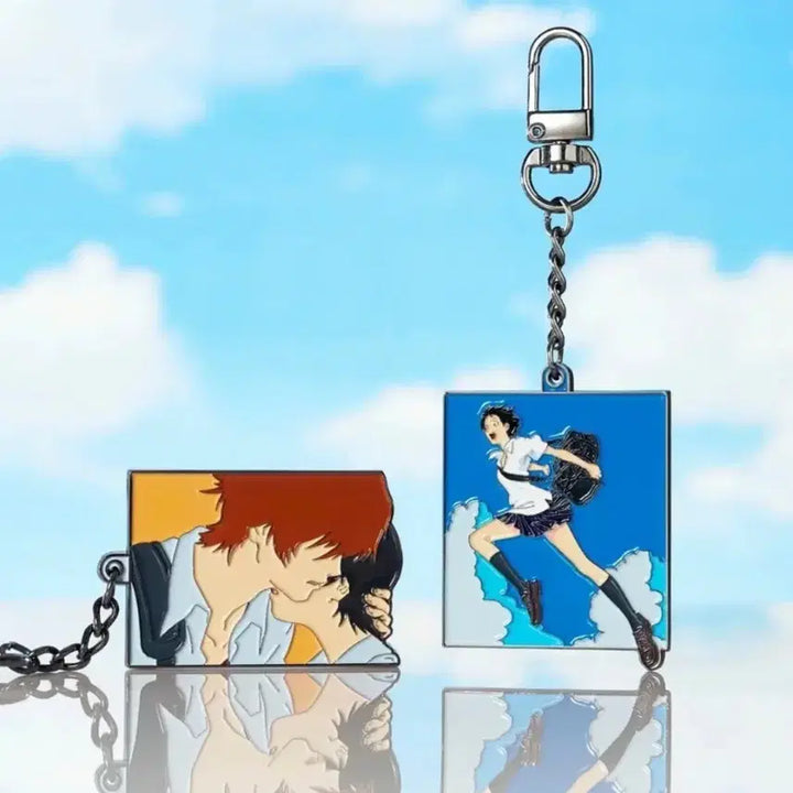[BUNJANG] The Girl Who Leapt Through Time Metal Keychain Bundle Set / 시간을 달리는 소녀 메탈 키링 cgv 시달소 마코토 치아키