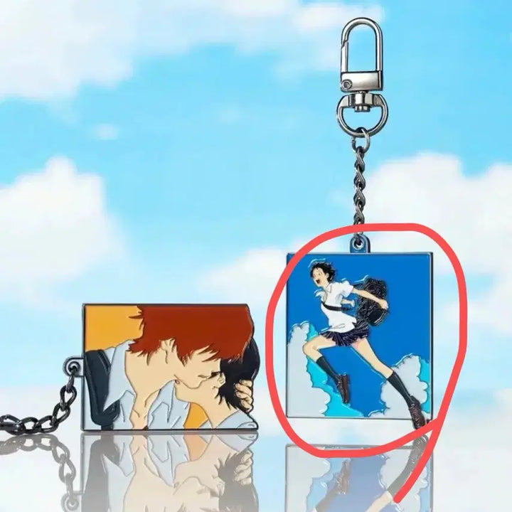[BUNJANG] The Girl Who Leapt Through Time Metal Keychain Bundle Set / 시간을 달리는 소녀 메탈 키링 cgv 시달소 마코토 치아키