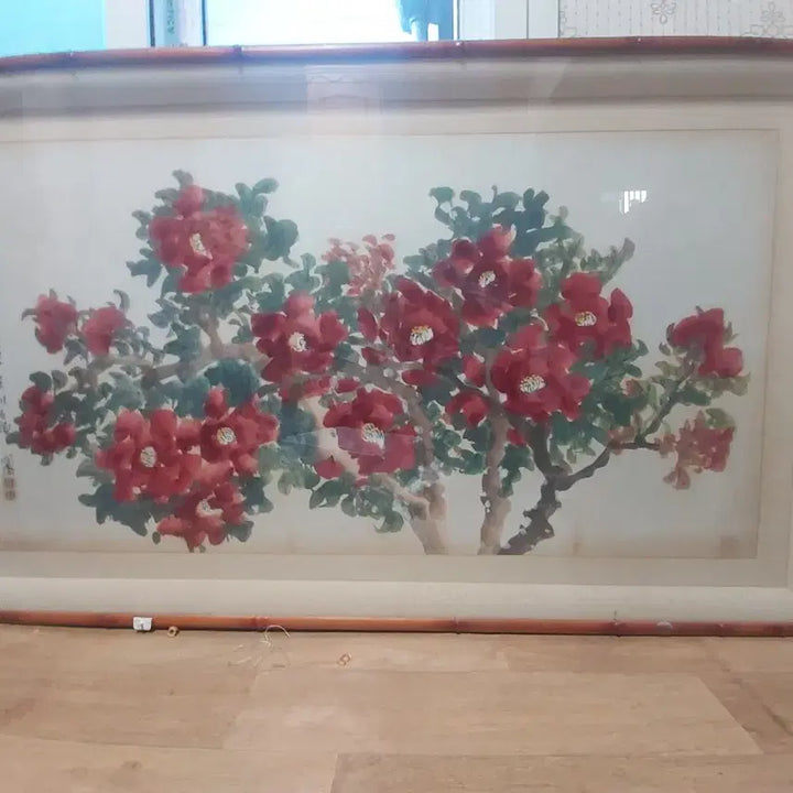 [BUNJANG] Lee Kyu-ok Peony Painting / 윤재 이규옥선생 모란 목단