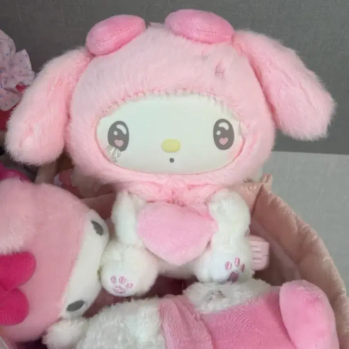 [BUNJANG] My Melody "Eolttak-i" Plush Keychain / 마이멜로디 얼딱이 인형