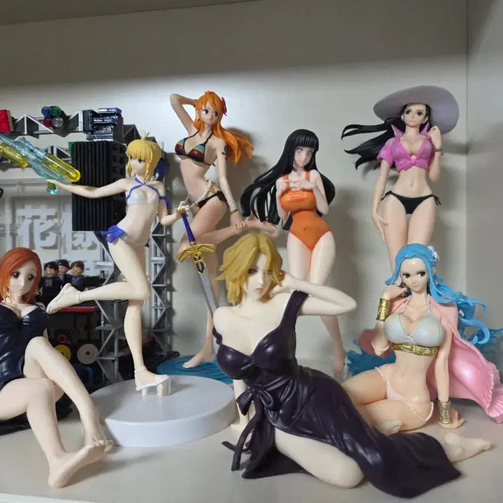 [BUNJANG] One Piece, Naruto, Bleach, Fate Character Figures Bundle / 원피스,나루토,블리치,페이트 8종 피규어