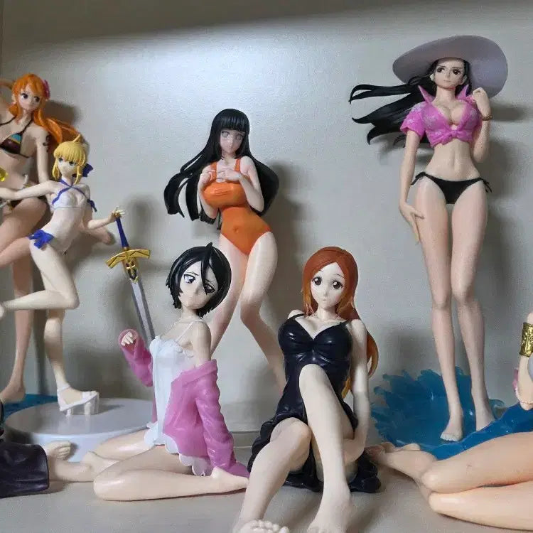 [BUNJANG] One Piece, Naruto, Bleach, Fate Character Figures Bundle / 원피스,나루토,블리치,페이트 8종 피규어