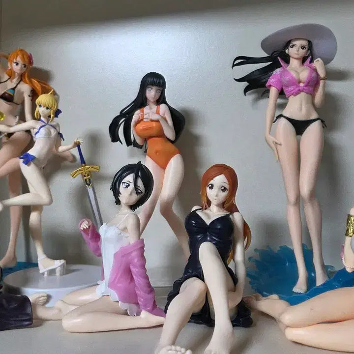[BUNJANG] One Piece, Naruto, Bleach, Fate Character Figures Bundle / 원피스,나루토,블리치,페이트 8종 피규어