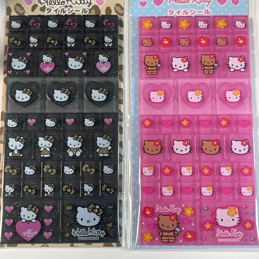 [BUNJANG] Hello Kitty Tile Sticker Seal Sticker Set (6 Types) / 헬로키티 타일스티커 씰스티커 6종