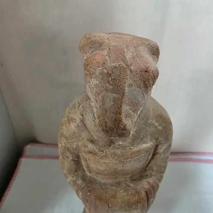 [BUNJANG] Sui-Tang Dynasty Style Earthenware Figurine (Rabbit) / 수 당 양식 채회 십이지신 도용 토끼 묘상