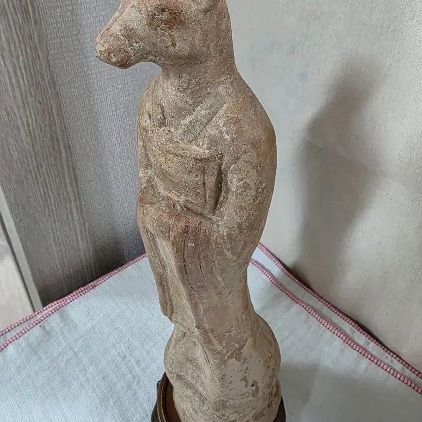 [BUNJANG] Sui-Tang Dynasty Style Earthenware Figurine (Rabbit) / 수 당 양식 채회 십이지신 도용 토끼 묘상