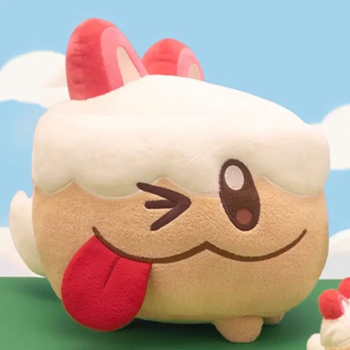 [BUNJANG] Cookierun Kingdom Cake Dog Plush Cushion / 쿠키런 : 킹덤 케이크 들개 인형 쿠션 팝니다.