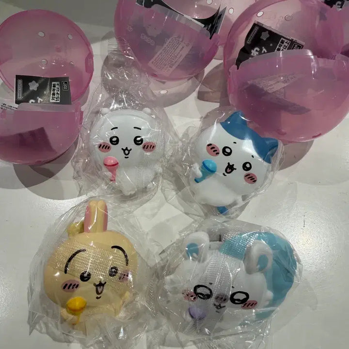 [BUNJANG] Chiikawa Bandai Gacha Light Clip Set / 치이카와 반다이 가챠 라이트 클립 치이카와 하치와레 우사기 모몽가 양도