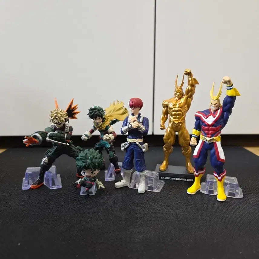 [BUNJANG] My Hero Academia Figure Bundle Set - All Might, Bakugo, Todoroki, Deku / ((일괄/박스X) 나의 히어로 아카데미아 피규어 올마이트 바쿠고 토도로키 데쿠