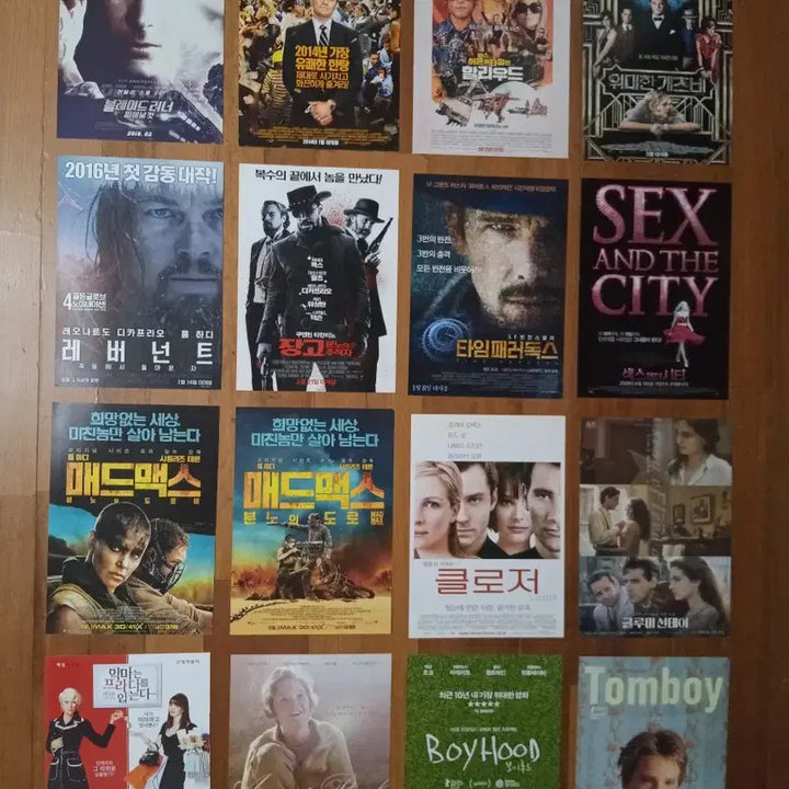 [BUNJANG] Korean Movie Pamphlets &amp; Posters - Choose Your Selection / 영화팜플렛 외국3000원 1편 상품사진중 3장골라서 9천원 포스터 전단지