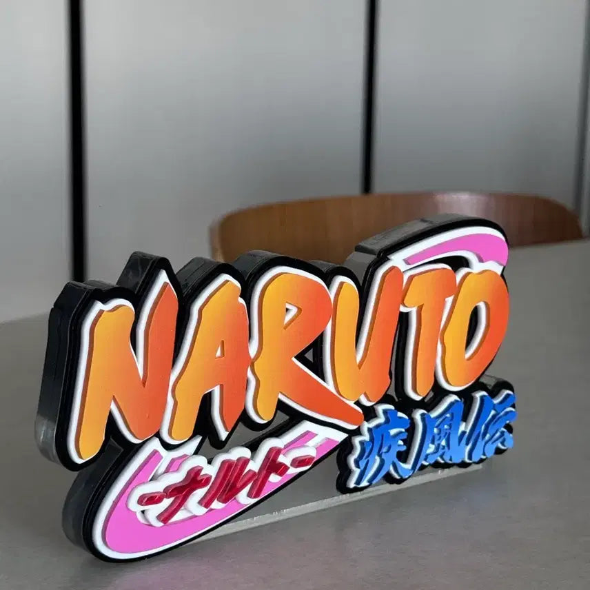 [BUNJANG] Naruto Logo Acrylic Stand / 나루토 로고 아크릴