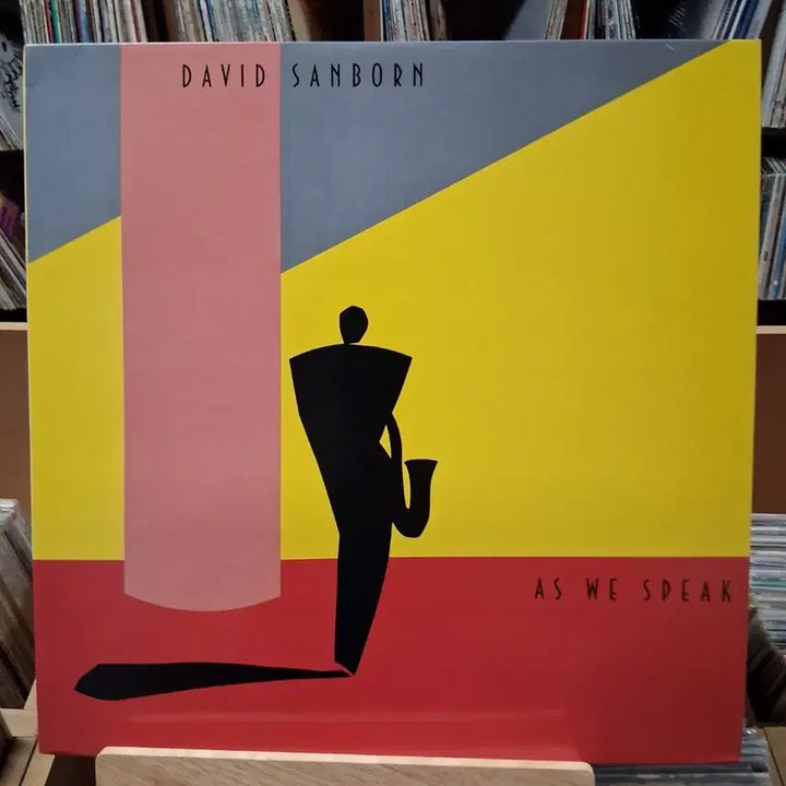 [BUNJANG] David Sanborn "AS WE SPEAK" LP (US Pressing) / 민트 미국반 데이빗 샌본 AS WE SPEAK LP 할인