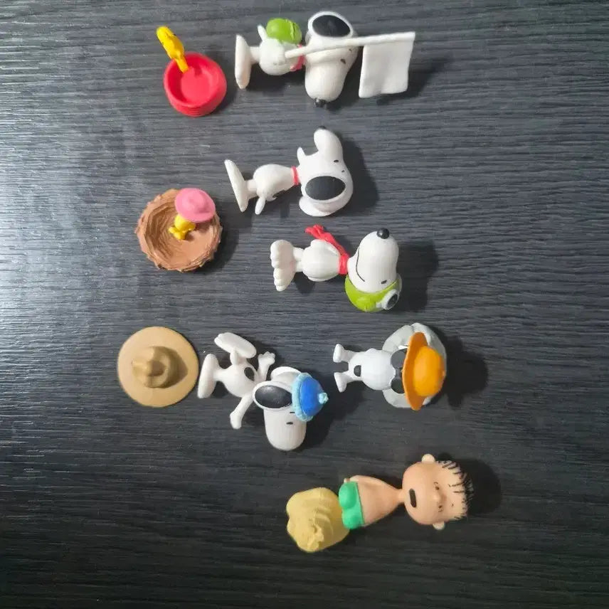 [BUNJANG] Snoopy Mini Gachapon Figure Set / 스누피 각종 미니 피규어(가챠) 세트로 급처 판매
