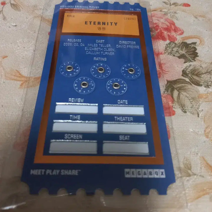 [BUNJANG] Eternity Original Ticket / 영원 오리지널티켓