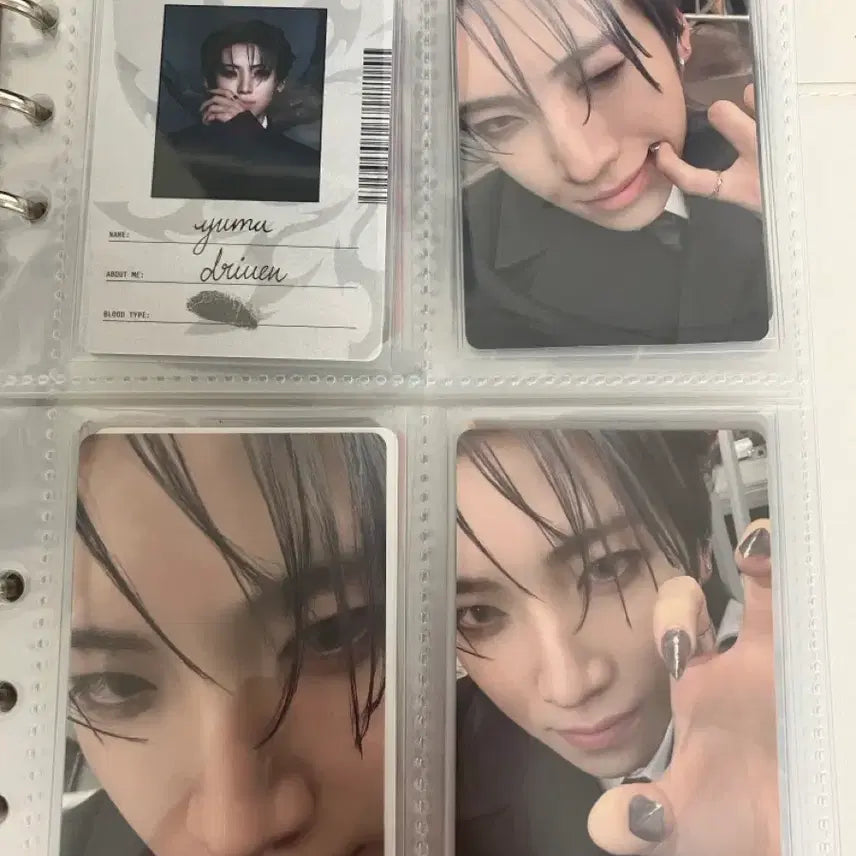 [BUNJANG] &amp;TEAM Yuma Go In Between Identity Card Photocard Bundle Set / 앤팀 유마 고인블 아이덴티티 카드 얼빡 포카 일괄 판매