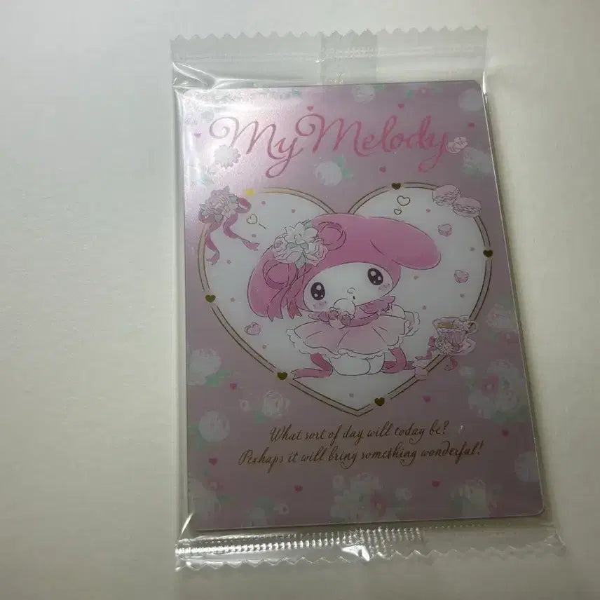 [BUNJANG] Sanrio My Melody Wafer Card (Sealed) / [미개봉] 산리오 웨하스 마이멜로디