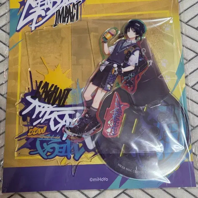 [BUNJANG] Genshin Impact Wanderer Megacoffee Acrylic Stand / 원신 방랑자 메가커피 아크릴 스탠드