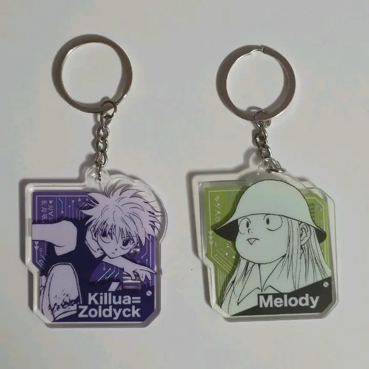[BUNJANG] Hunter x Hunter Original Art Acrylic Keyring / 헌터x헌터 원화 아크릴 키링