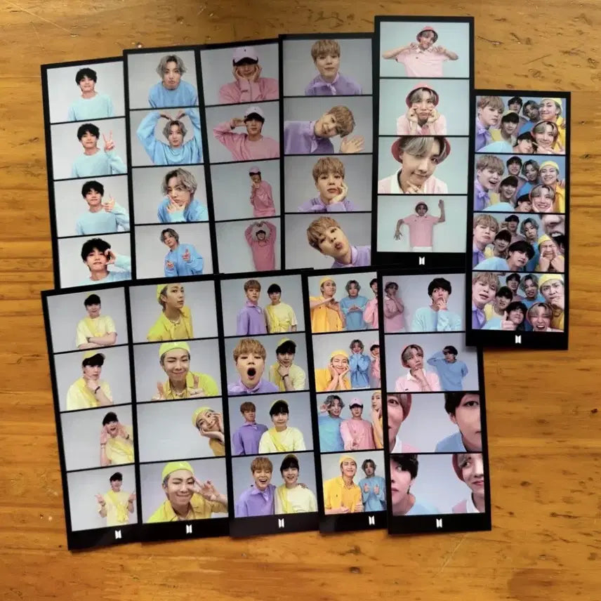 [BUNJANG] BTS Net Cut Photocard Set / 방탄소년단(BTS) 넷컷포토카드 세트