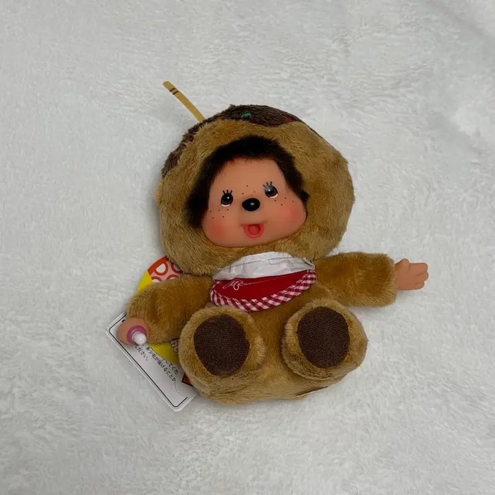 [BUNJANG] Osaka Limited Edition Takoyaki Monchhichi Sitting / 오사카 한정 타코야끼 몬치치 시팅