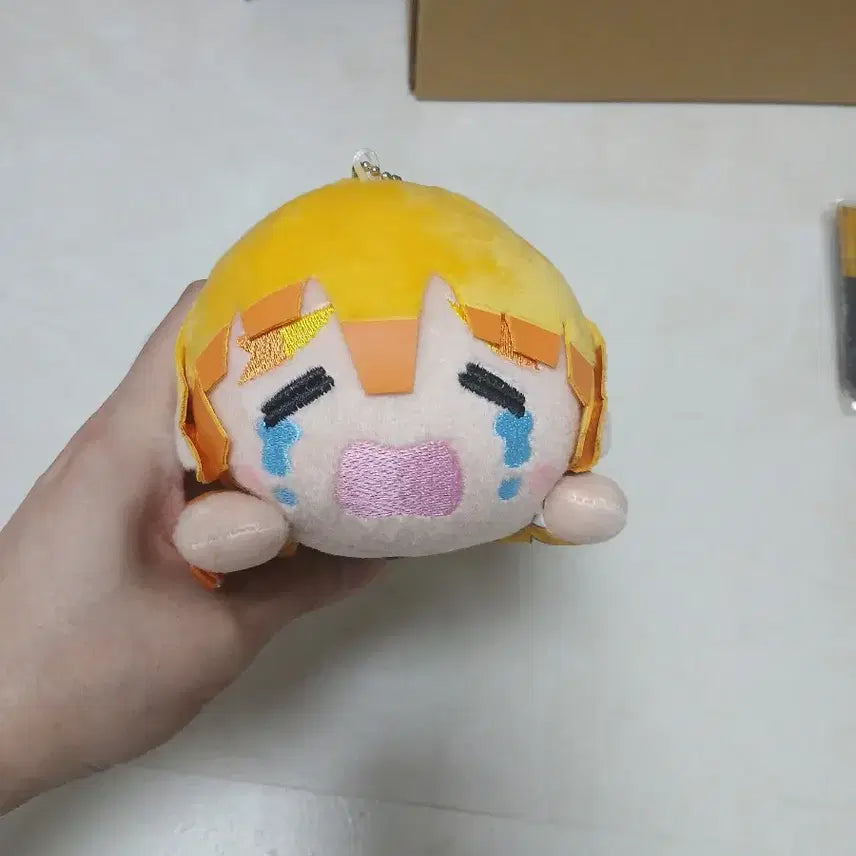 [BUNJANG] Demon Slayer Zenitsu Plush Doll Vol. 6 / 귀멸의 칼날 젠이츠 누이구루미 6탄