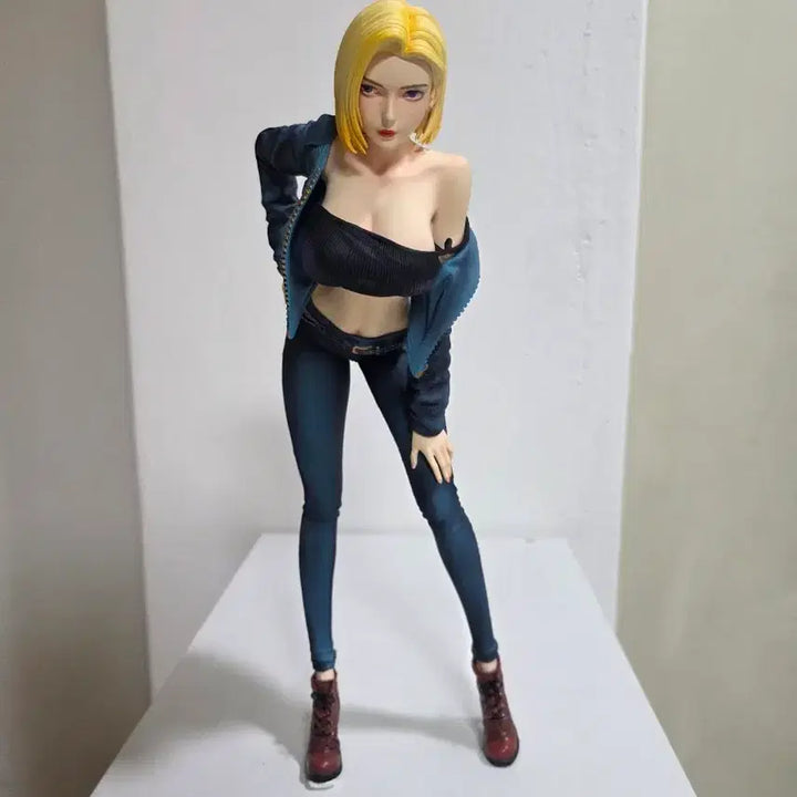 [BUNJANG] AK Studio Dragon Ball Android 18 Life-Size Large Figure / 드래곤볼 인조인간 18호 레진급 실사화 대형 피규어