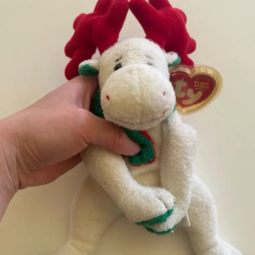 [BUNJANG] Vintage Ty Beanie Babies Moosletoe Christmas 2004 / 빈티지 TY 비니베이비 Moosletoe 무스 크리스마스 2004 택O