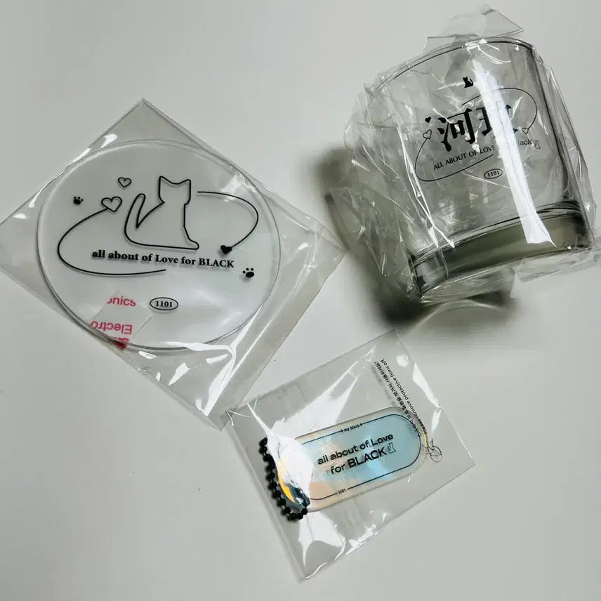 [BUNJANG] PLAVE Hamin Unofficial On-the-Rocks Glass Set / 플레이브 하민 생카 비공식 온더락 잔, 컵