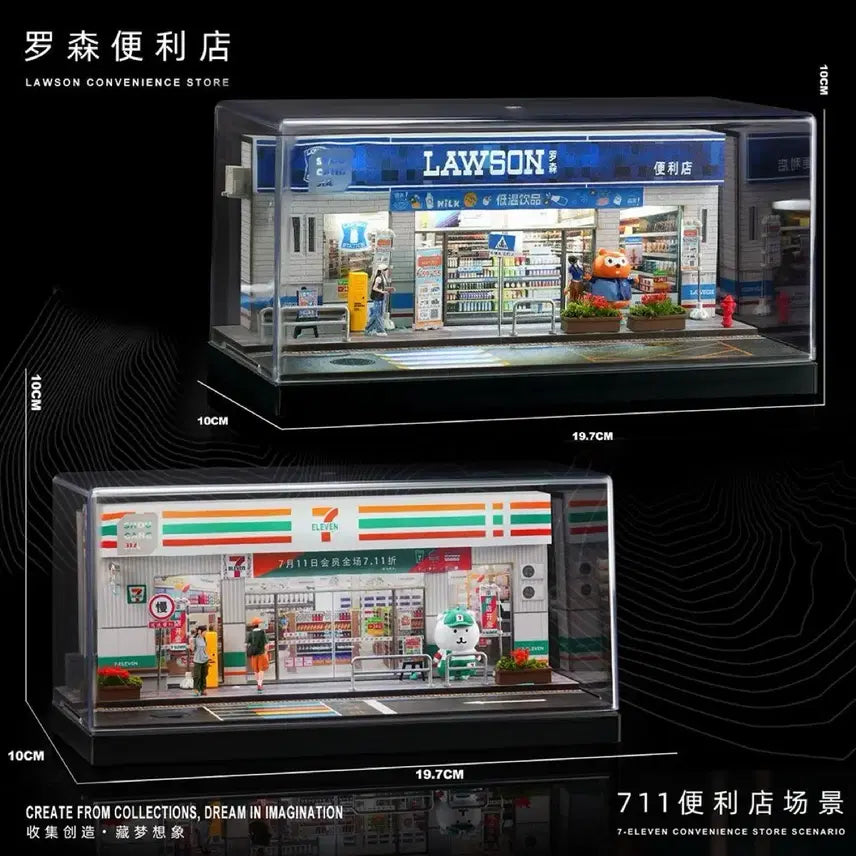 [BUNJANG] Lawson 7-Eleven Convenience Store Miniature Diorama / 로손 711 편의점 미니어처 디오라마 (개당