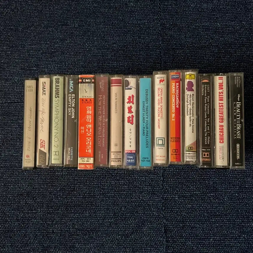 [BUNJANG] Classic &amp; Film Music Cassette Tape Bundle / 명곡 카세트 테이프