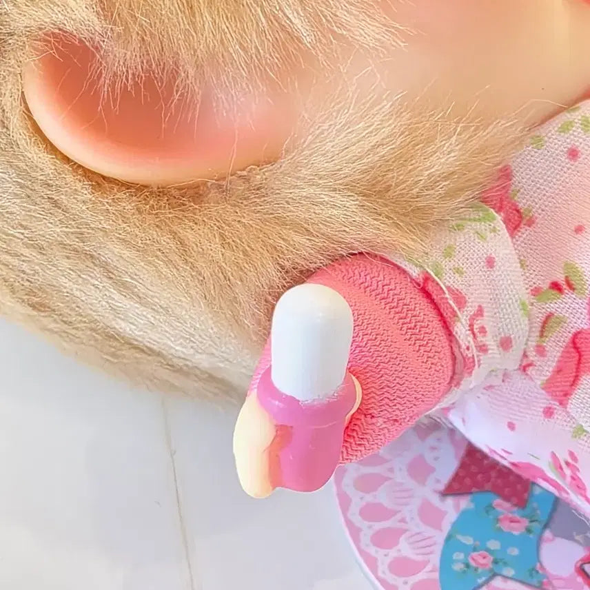[BUNJANG] Authentic Hong Kong Big Head Monchhichi Keychain / 정품)홍콩 빅헤드 몬치치 키링